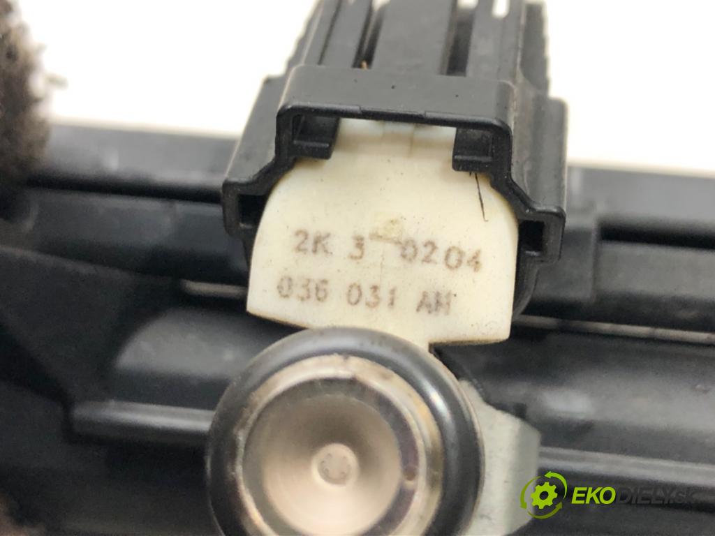 VW POLO V (6R1, 6C1) 2009 - 2022    1.4 (6R1) 63 kW [85 KM] benzyna 2009 - 2014  Lišta vstrekovacia 036971824D 036031AH (Vstrekovacie lišty)