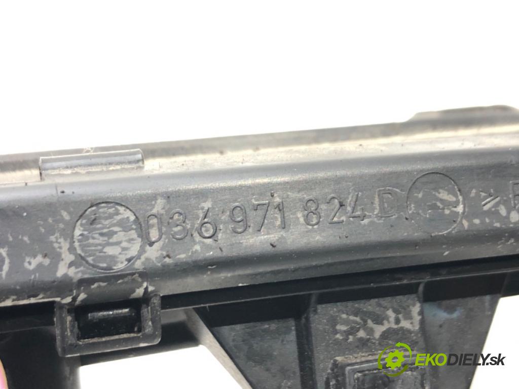 VW POLO V (6R1, 6C1) 2009 - 2022    1.4 (6R1) 63 kW [85 KM] benzyna 2009 - 2014  Lišta vstrekovacia 036971824D 036031AH (Vstrekovacie lišty)