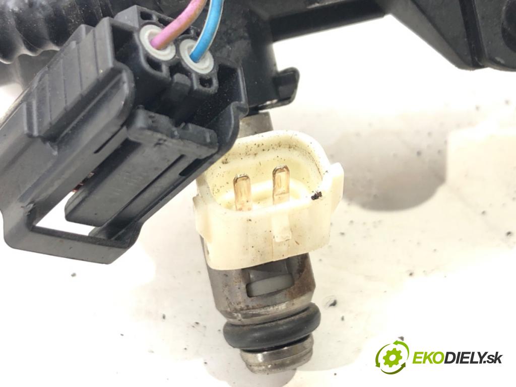 VW POLO V (6R1, 6C1) 2009 - 2022    1.4 (6R1) 63 kW [85 KM] benzyna 2009 - 2014  Lišta vstrekovacia 036971824D 036031AH (Vstrekovacie lišty)