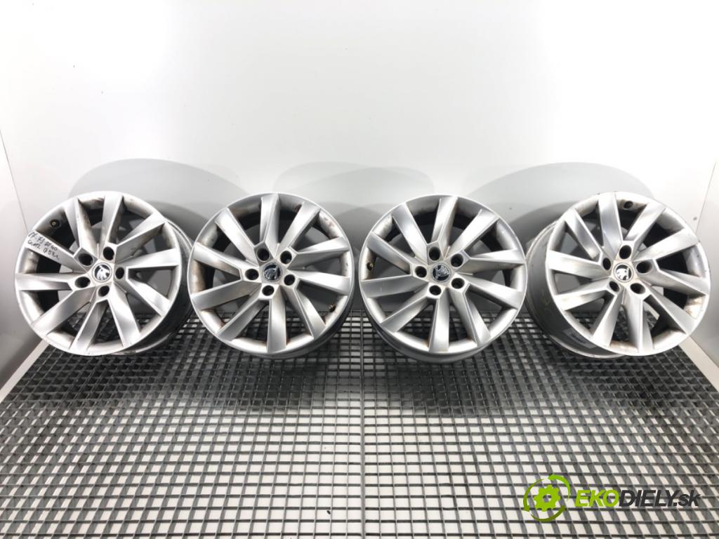 SKODA SUPERB III (3V3) 2015 - 2022    ---  disky hliníkové 17 7J 5X112 ET40 stred CENTR. 57.1