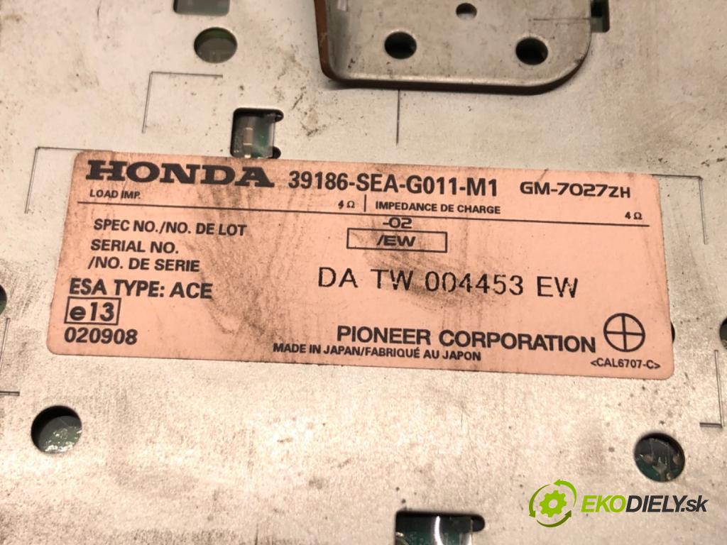 HONDA ACCORD VII (CL, CN) 2003 - 2012    2.2 i-CTDi (CN1) 103 kW [140 KM] olej napędowy 200  Zosilňovač 39186-SEA-G011-M1 (Zosilňovače)