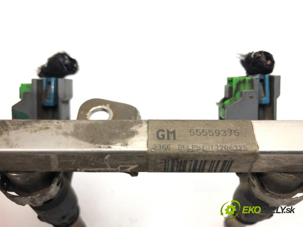 OPEL ASTRA H (A04) 2004 - 2014    1.6 (L48) 85 kW [116 KM] benzyna 2006 - 2014  Lišta vstrekovacia 55559375 (Vstrekovacie lišty)