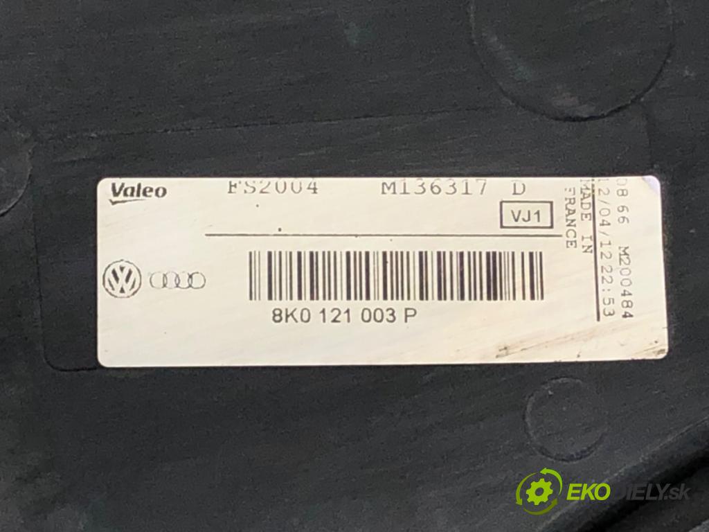 AUDI A4 B8 Avant (8K5) 2007 - 2015    2.0 TDI 105 kW [143 KM] olej napędowy 2008 - 2015  Ventilátor chladiča 8K0121003P (Ventilátory)