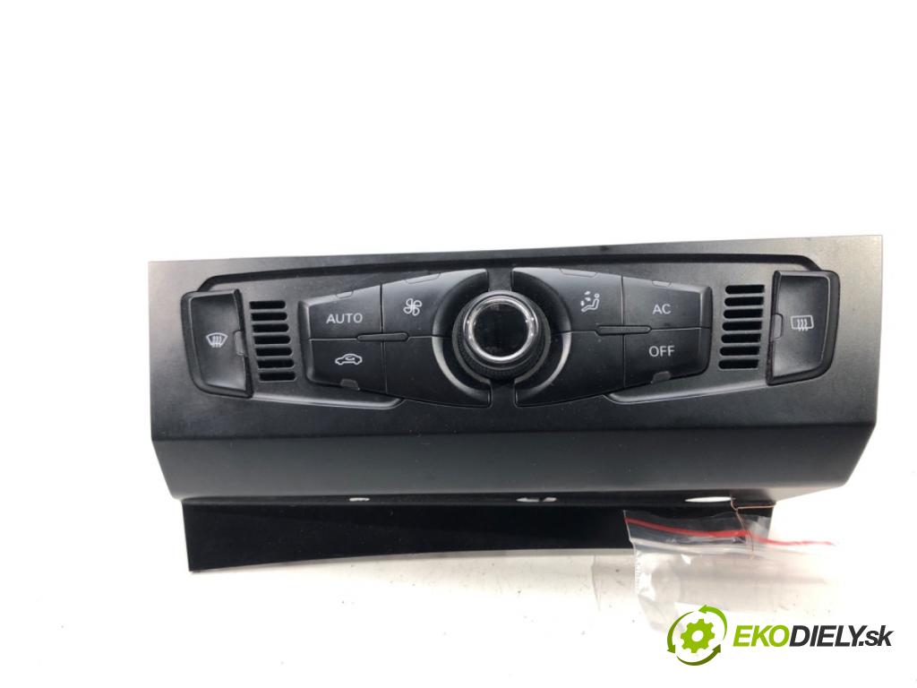AUDI A4 B8 Avant (8K5) 2007 - 2015    2.0 TDI 105 kW [143 KM] olej napędowy 2008 - 2015  Panel ovládania kúrenia 8T1820043AM (Prepínače, spínače, tlačidlá a ovládače kúrenia)