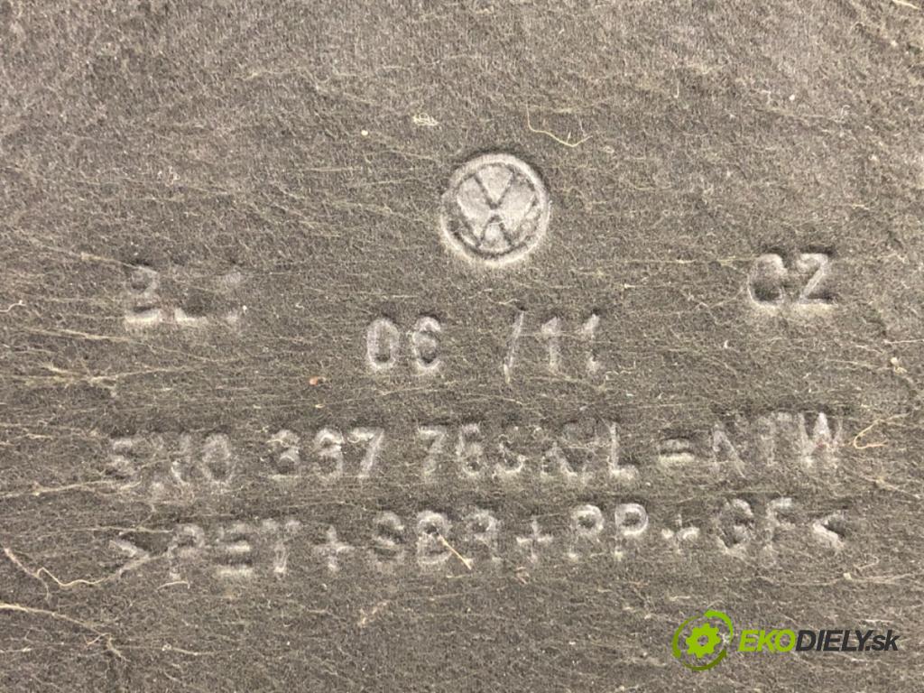 VW TIGUAN (5N_) 2007 - 2018    2.0 TDI 4motion 100 kW [136 KM] olej napędowy 2007  Pláto zadná  (Pláta zadné)