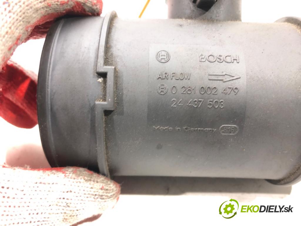 OPEL VECTRA C (Z02) 2002 - 2009    2.0 DTI 16V (F69) 74 kW [101 KM] olej napędowy 200  Váha vzduchu 281002479 (Váhy vzduchu)