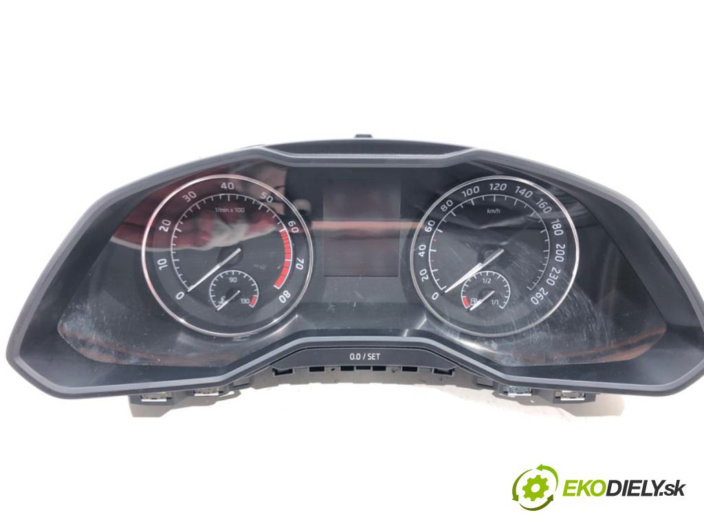 SKODA SUPERB III (3V3) 2015 - 2022    1.4 TSI 110 kW [150 KM] benzyna 2015 - 2022  Prístrojovka 3V0920750 (Prístrojové dosky, displeje)