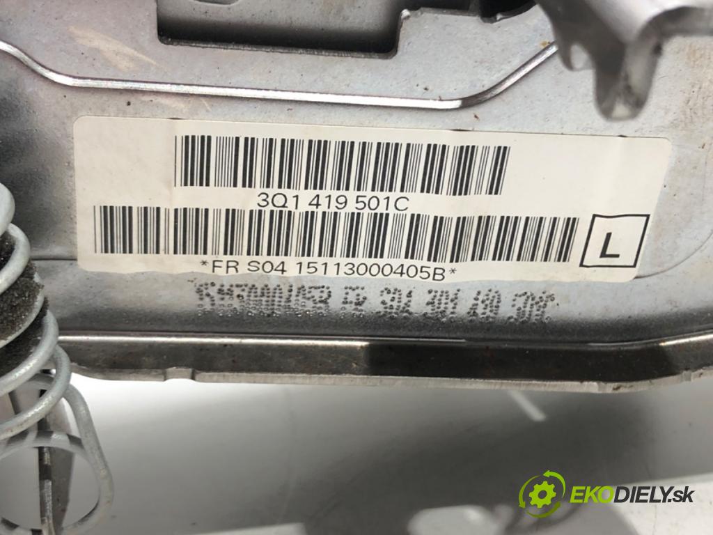 SKODA SUPERB III (3V3) 2015 - 2022    1.4 TSI 110 kW [150 KM] benzyna 2015 - 2022  Hriadeľ, tyč volantu 3Q1419501C (Tyče riadenia (volantu))