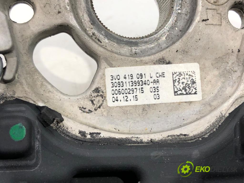 SKODA SUPERB III (3V3) 2015 - 2022    1.4 TSI 110 kW [150 KM] benzyna 2015 - 2022  volant 3V0419091L (Volanty)