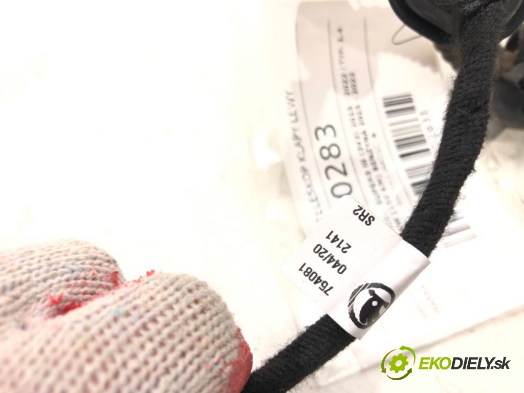 SKODA SUPERB III liftback 2015 110 kW 1.4 TSI 1395 Teleskop Teleskop dverí ľavy 3V0827851B