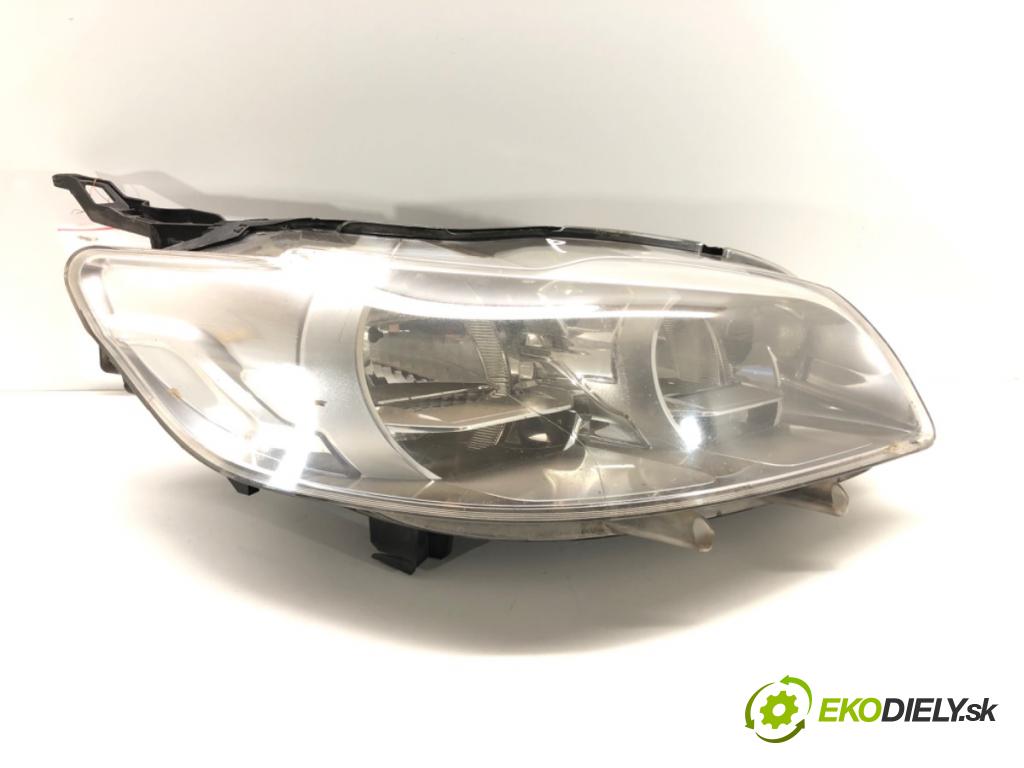 PEUGEOT 301 2012 - 2022    1.6 LPG 85 kW [116 KM] Benzyna / gaz samochodowy (  Svetlomet pravy predný 9675138980
