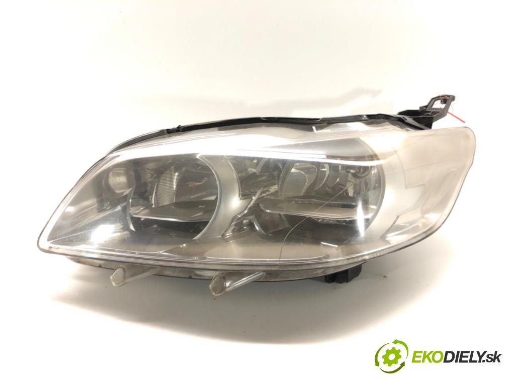 PEUGEOT 301 2012 - 2022    1.6 LPG 85 kW [116 KM] Benzyna / gaz samochodowy (  Svetlomet ľavy predný 9675139080