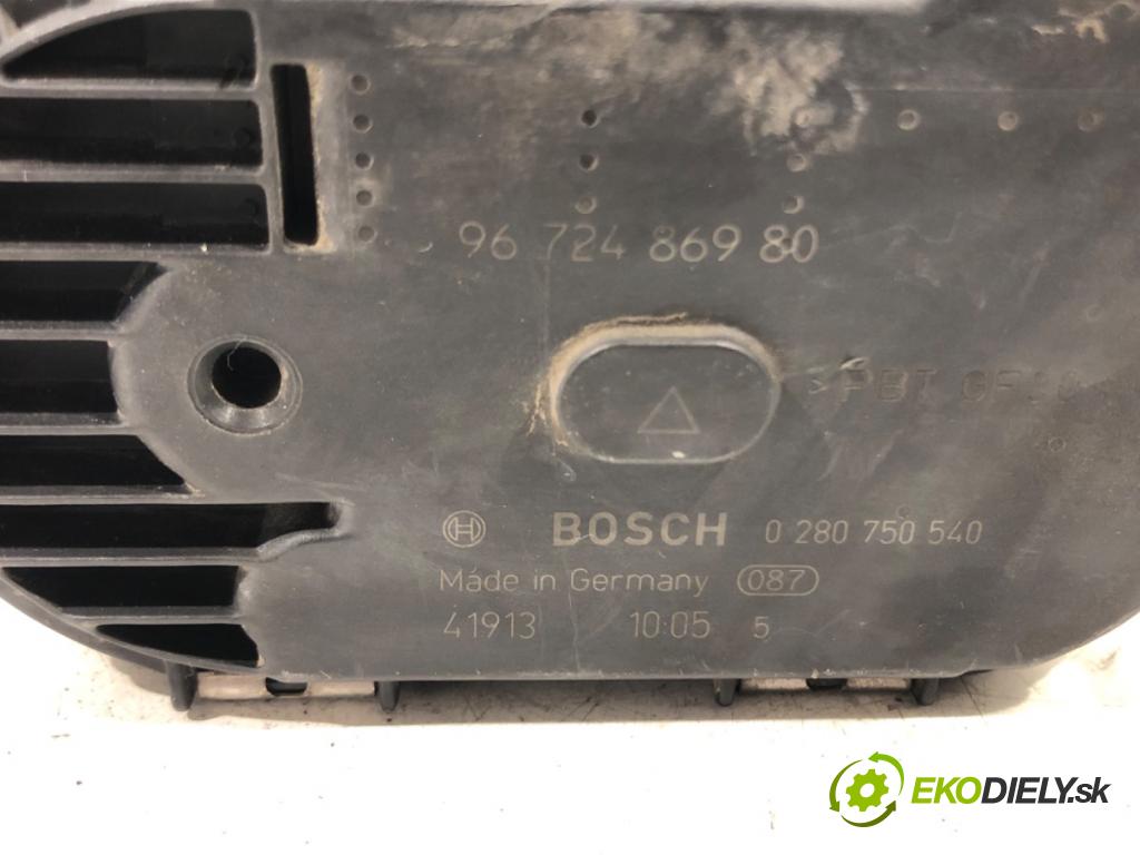 PEUGEOT 301 2012 - 2022    1.6 LPG 85 kW [116 KM] Benzyna / gaz samochodowy (  Škrtiaca klapka 9672486980 (Škrtiace klapky)
