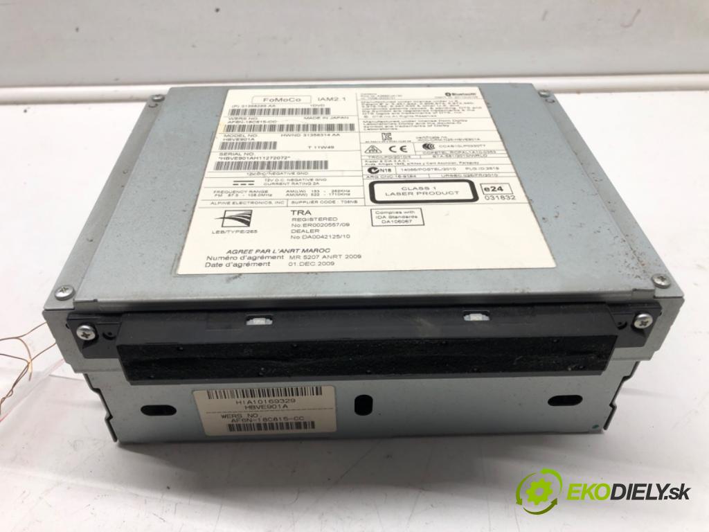 VOLVO V70 III (135) 2007 - 2016    T5 177 kW [241 KM] benzyna 2010 - 2014  RADIO čítač AF6N-18C815-CC
