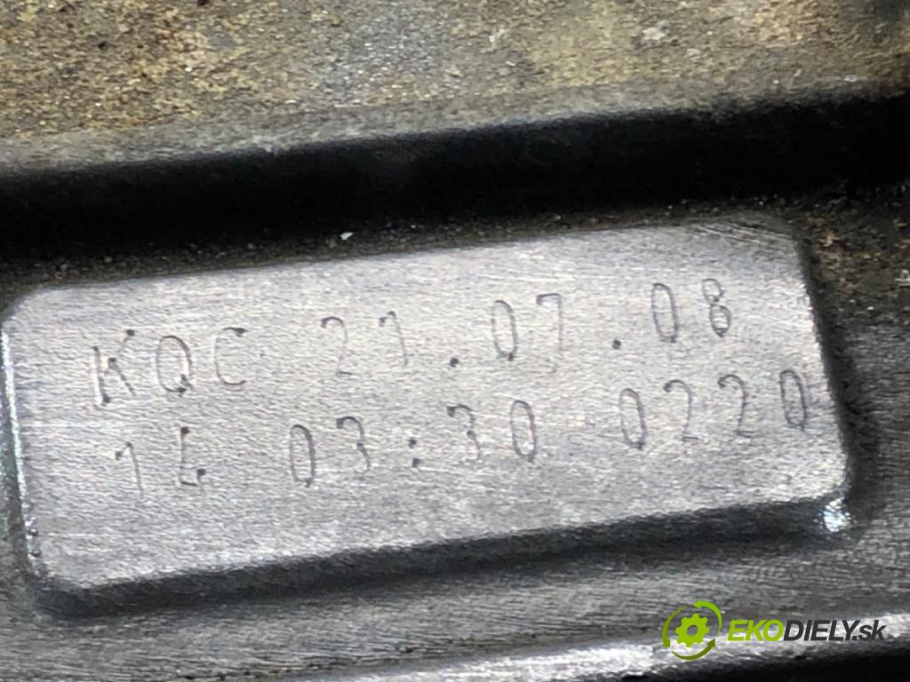 VW PASSAT CC B6 (357) 2008 - 2012    2.0 TDI 103 kW [140 KM] olej napędowy 2008 - 2012  Prevodovka KQC (Prevodovky)