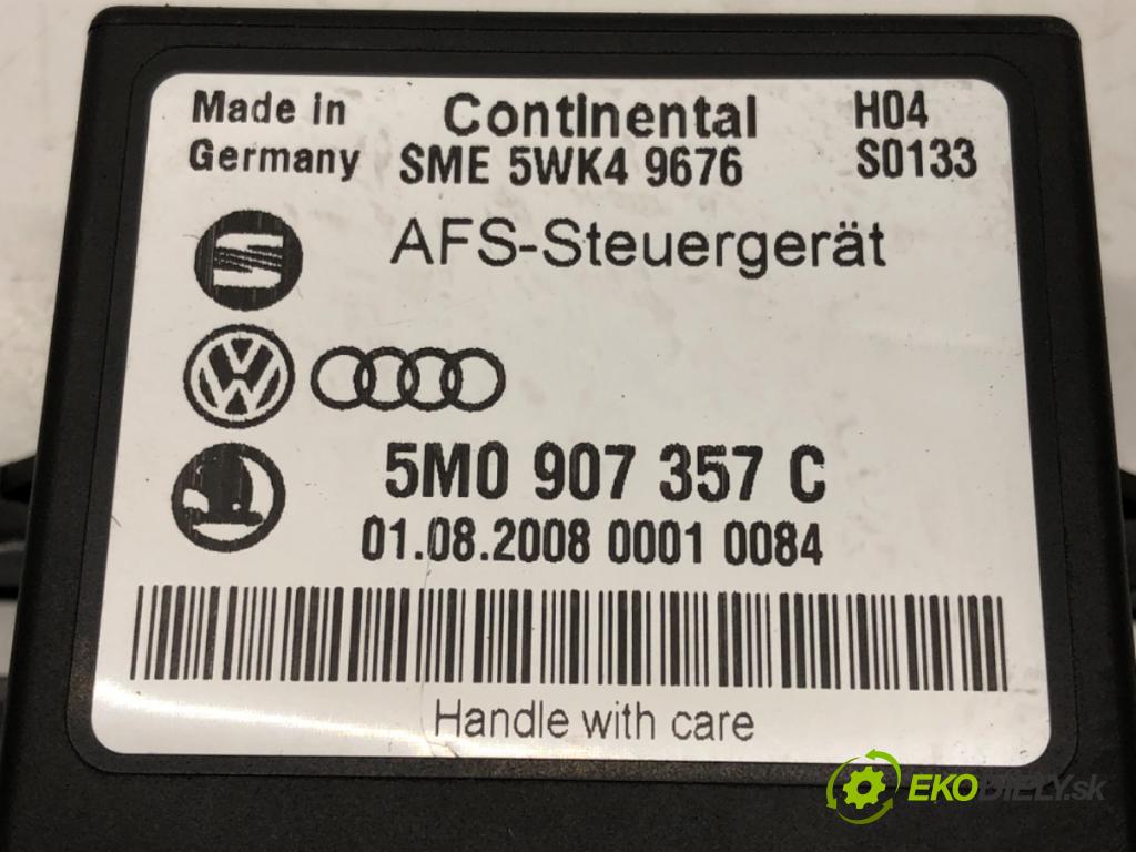 VW PASSAT CC B6 (357) 2008 - 2012    2.0 TDI 103 kW [140 KM] olej napędowy 2008 - 2012  Modul svetiel 5M0907357C (Ostatné)