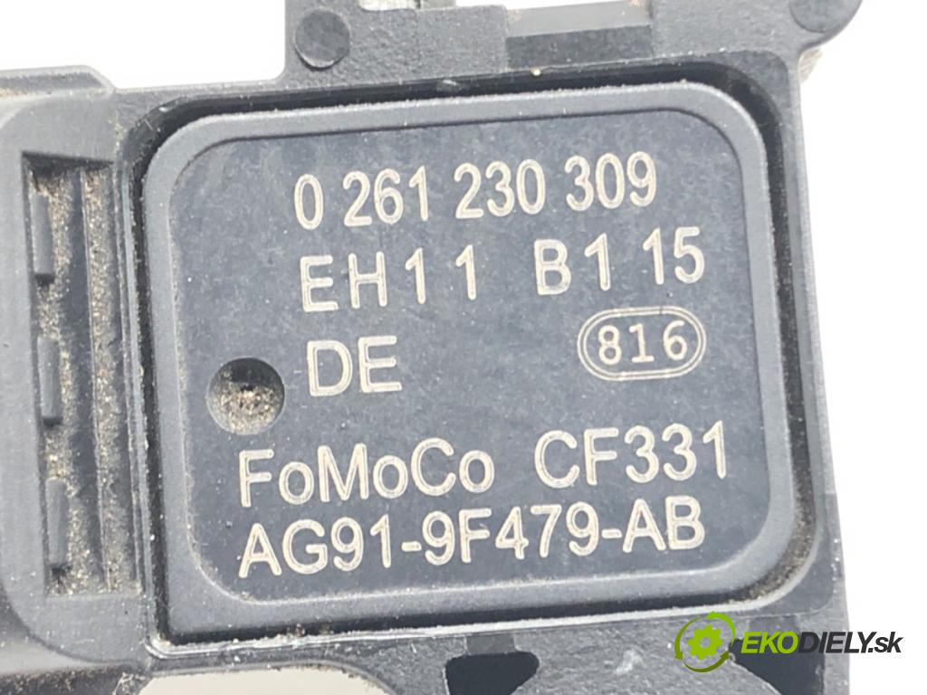 FORD FIESTA VI (CB1, CCN) 2008 - 2022    1.0 EcoBoost 74 kW [100 KM] benzyna 2013 - 2022  MAP senzor snímač tlaku AG91-9F479-AB