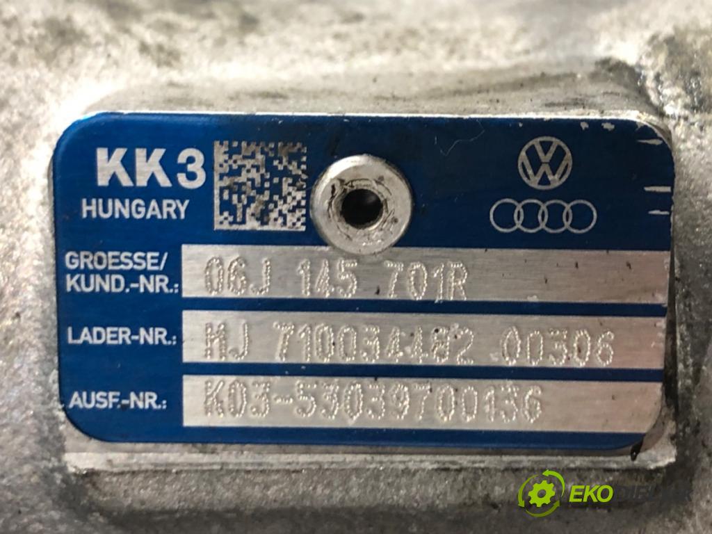 SKODA OCTAVIA II (1Z3) 2004 - 2013    1.8 TSI 118 kW [160 KM] benzyna 2007 - 2013  turbo 06J145701R (Turbodúchadla (kompletní))