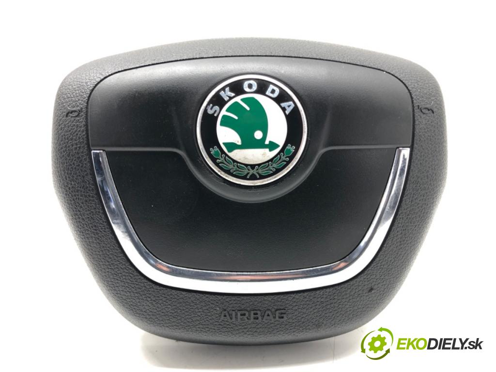 SKODA OCTAVIA II (1Z3) 2004 - 2013    1.8 TSI 118 kW [160 KM] benzyna 2007 - 2013  AirBag volantu 1Z0880201AH (Airbagy)