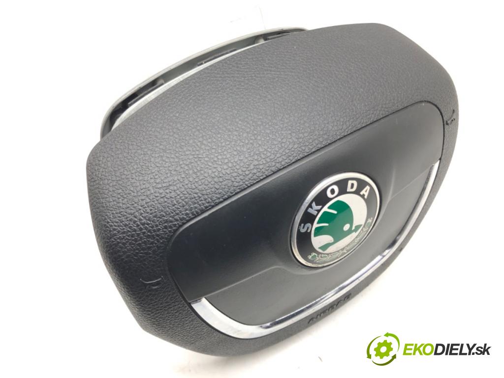 SKODA OCTAVIA II (1Z3) 2004 - 2013    1.8 TSI 118 kW [160 KM] benzyna 2007 - 2013  AirBag volantu 1Z0880201AH (Airbagy)