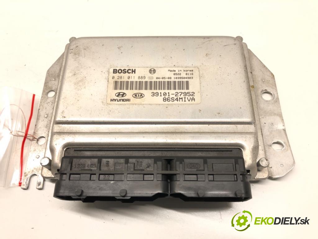HYUNDAI SANTA FÉ I (SM) 2000 - 2006    2.0 CRDi 4x4 92 kW [125 KM] olej napędowy 2003 - 2  riadiaca jednotka Motor 39101-27952 0281011889 (Riadiace jednotky)