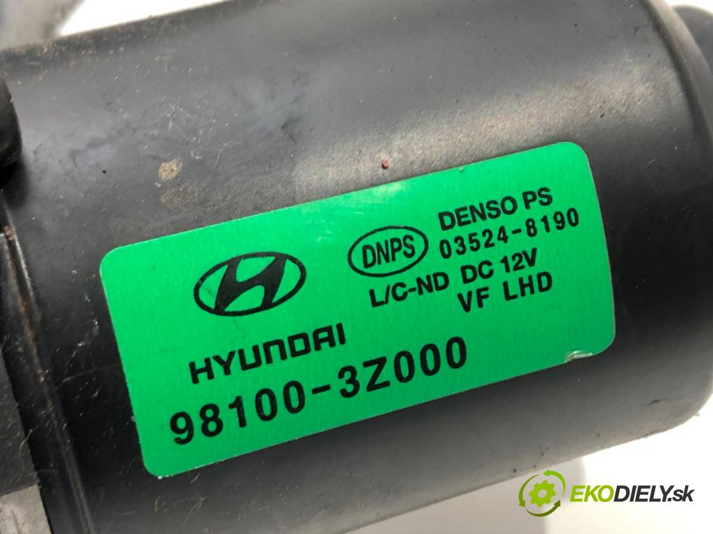 HYUNDAI i40 I (VF) 2012 - 2022    1.7 CRDi 100 kW [136 KM] olej napędowy 2012 - 2022  Mechanizmus stieračov predný 98100-3Z000 (Motorčeky stieračov predné)