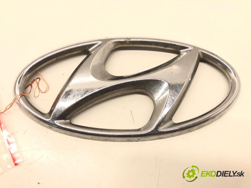 HYUNDAI i40 I (VF) 2012 - 2022    1.7 CRDi 100 kW [136 KM] olej napędowy 2012 - 2022  znak LOGO: značky přední část 86341-3Z000