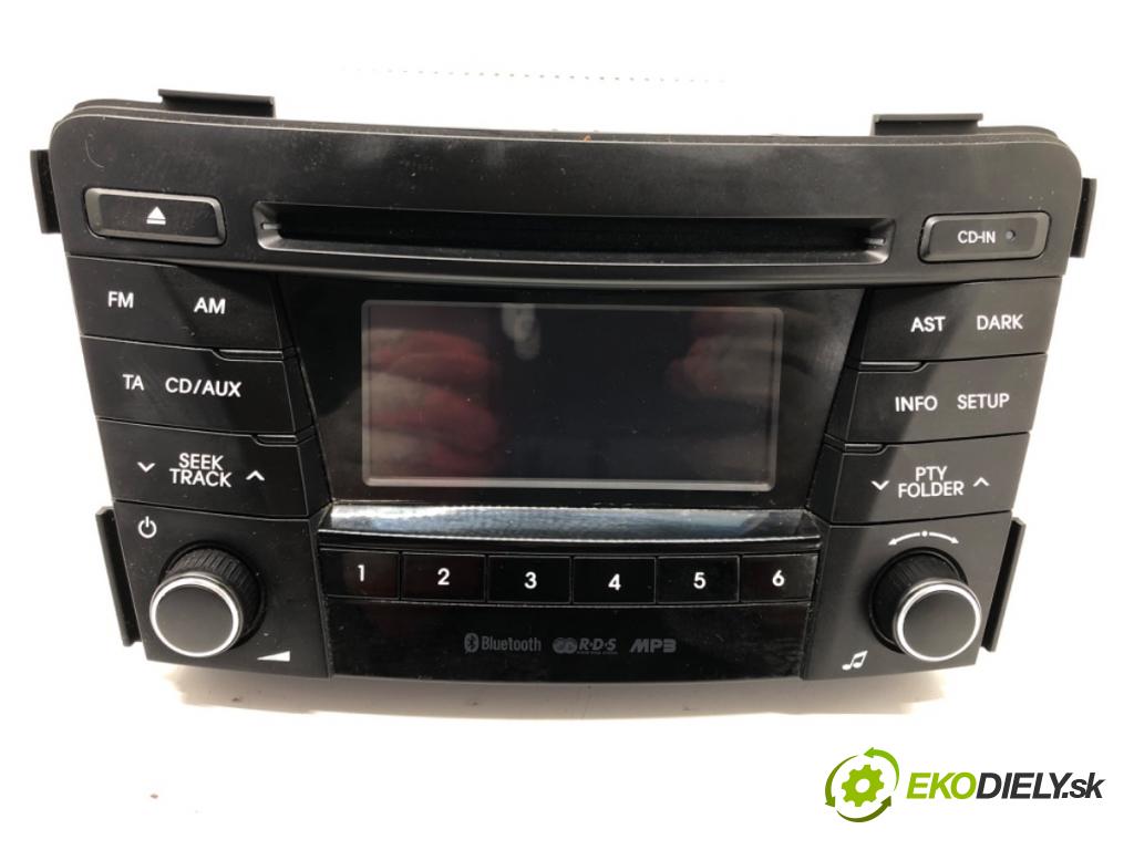 HYUNDAI i40 I (VF) 2012 - 2022    1.7 CRDi 85 kW [116 KM] olej napędowy 2012 - 2022  RADIO 96170-3Z0504X (Audio zariadenia)