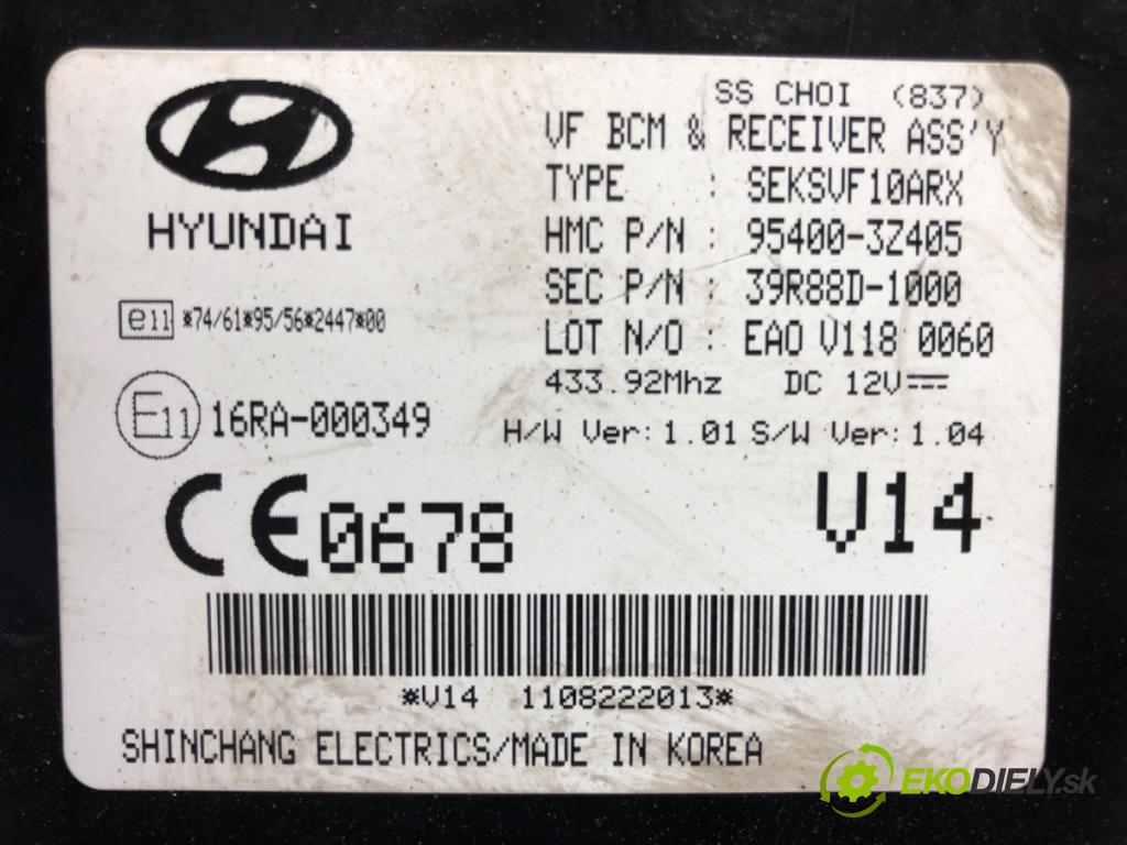 HYUNDAI i40 I (VF) 2012 - 2022    1.7 CRDi 85 kW [116 KM] olej napędowy 2012 - 2022  Modul BCM 95400-3Z405 (Ostatné)