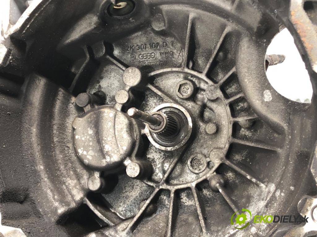 AUDI A3 (8L1) 1996 - 2006    1.6 74 kW [101 KM] benzyna 1996 - 2003  Prevodovka DLP (Prevodovky)