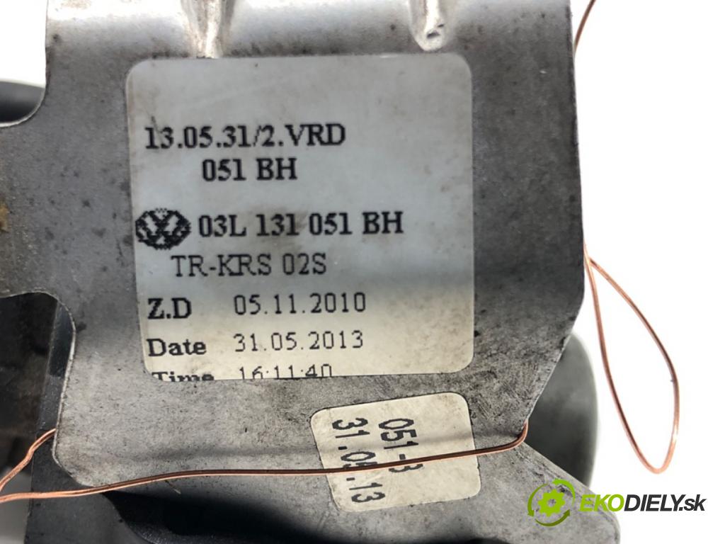 VW PASSAT B7 Variant (365) 2010 - 2015    2.0 TDI 103 kW [140 KM] olej napędowy 2010 - 2014  Ventil tlaku 03L131051BH (Ventily)