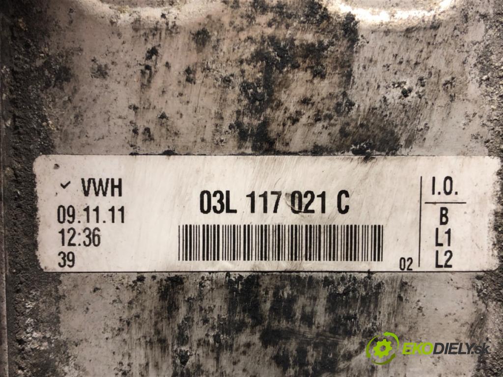VW PASSAT B7 Variant (365) 2010 - 2015    2.0 TDI 103 kW [140 KM] olej napędowy 2010 - 2014  Obal filtra oleja 03L117021C (Obaly filtrov oleja)
