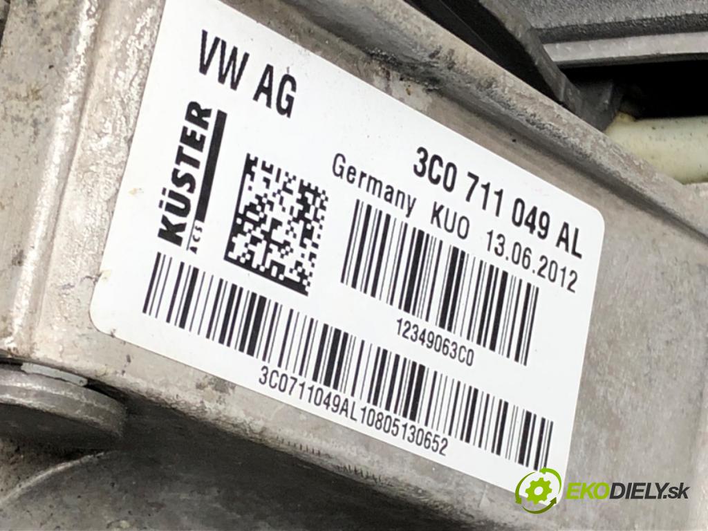 VW PASSAT B7 Variant (365) 2010 - 2015    2.0 TDI 103 kW [140 KM] olej napędowy 2010 - 2014  Kulisa 3C0711049AL (Rýchlostné páky / kulisy)