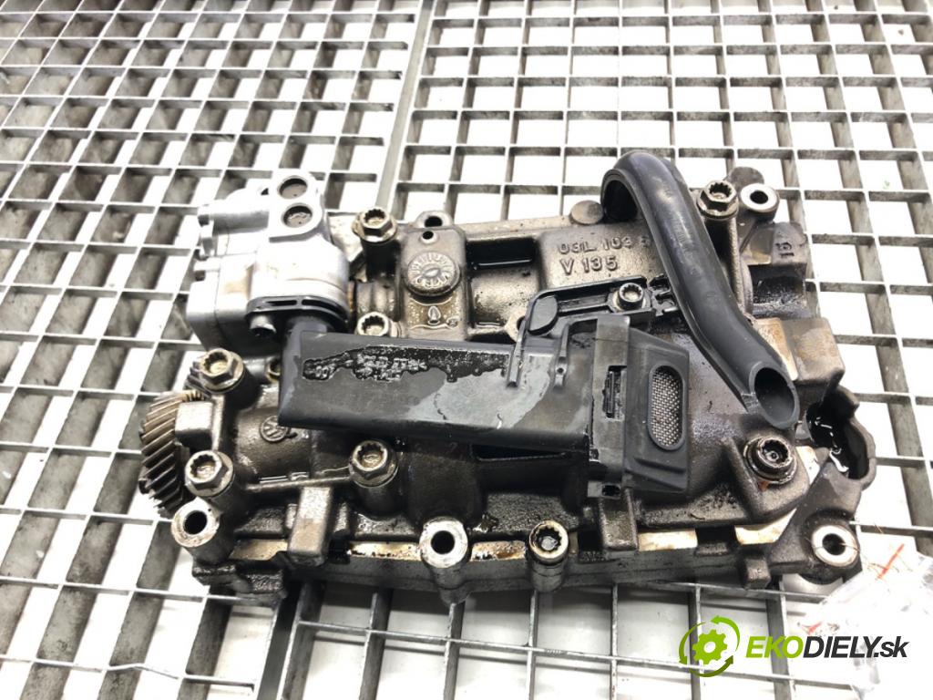 VW PASSAT B7 Variant (365) 2010 - 2015    2.0 TDI 103 kW [140 KM] olej napędowy 2010 - 2014  pumpa oleje 03L115105D (Olejové pumpy)