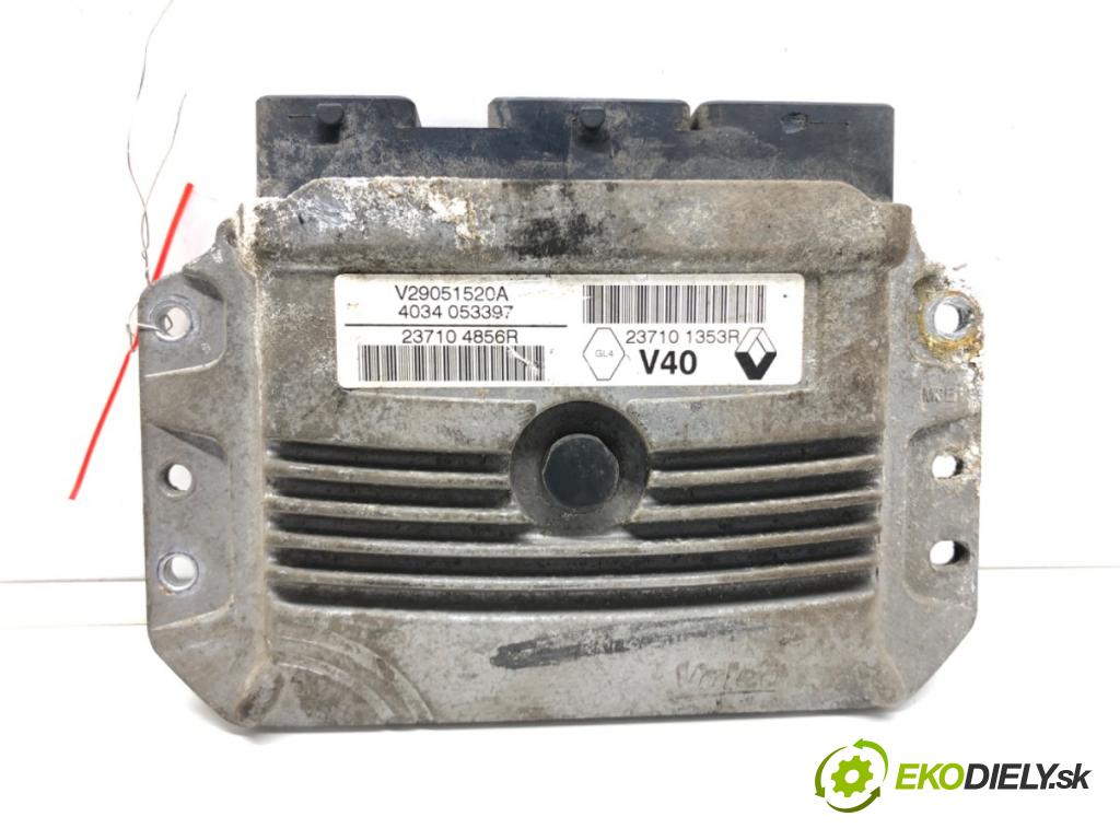 RENAULT FLUENCE (L3_) 2010 - 2022    1.6 16V (L304, L305, L30H) 82 kW [111 KM] benzyna   riadiaca jednotka Motor 237104856R (Riadiace jednotky)