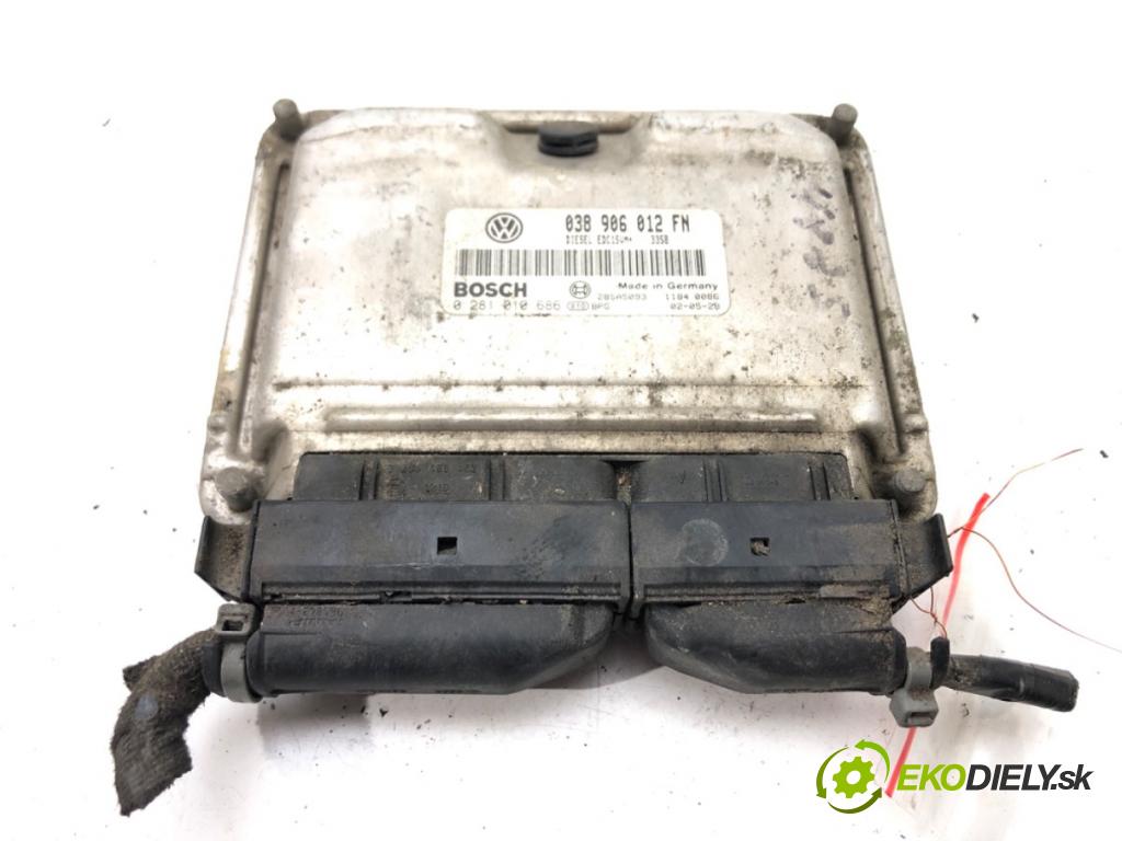 SEAT LEON (1M1) 1999 - 2006    1.9 TDI 66 kW [90 KM] olej napędowy 1999 - 2006  riadiaca jednotka Motor 038906012FN (Riadiace jednotky)