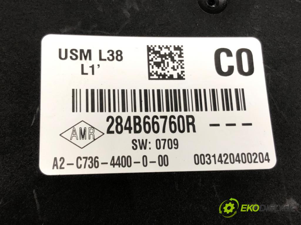 RENAULT FLUENCE (L3_) 2010 - 2022    1.6 16V (L304, L305, L30H) 82 kW [111 KM] benzyna   Modul USM 284B66760R (Ostatné)
