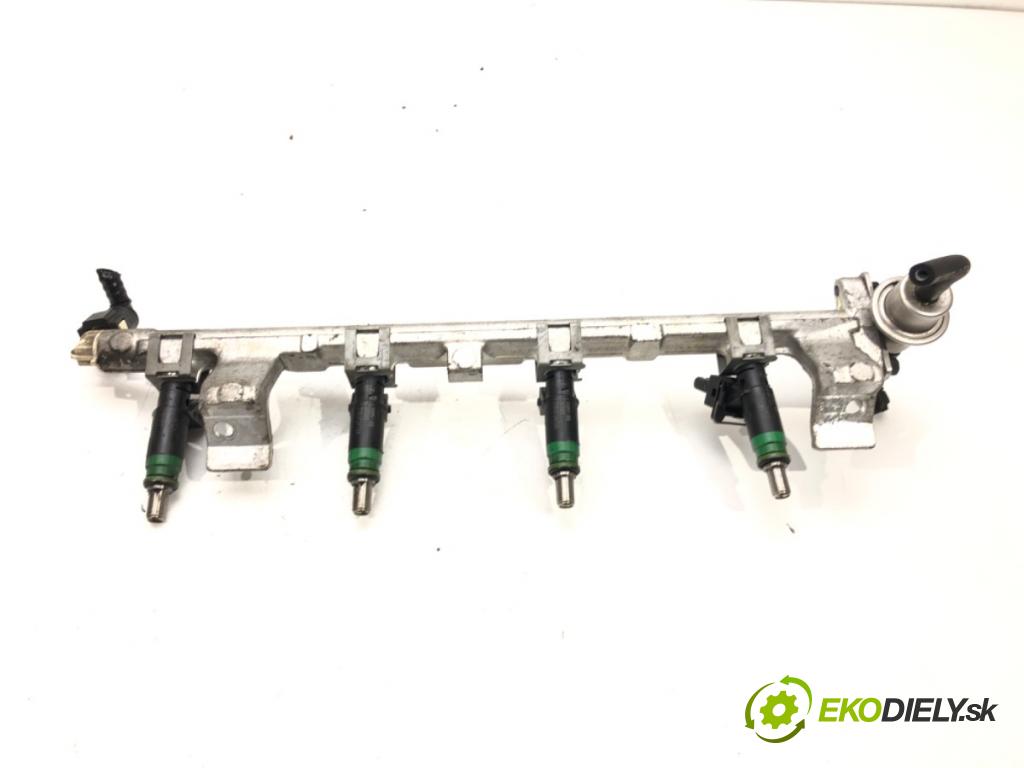 MAZDA 2 (DY) 2003 - 2007    1.6 74 kW [100 KM] benzyna 2003 - 2007  Lišta vstrekovacia  (Vstrekovacie lišty)