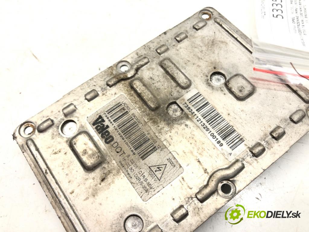 OPEL MERIVA A nadwozie wielkoprzestrzenne (MPV) (X03) 2003 - 2010    1.6 16V (E75) 74 kW [100 KM] benzyna 2003 - 2006  Menič XENON 89030471 (Riadiace jednotky xenónu)