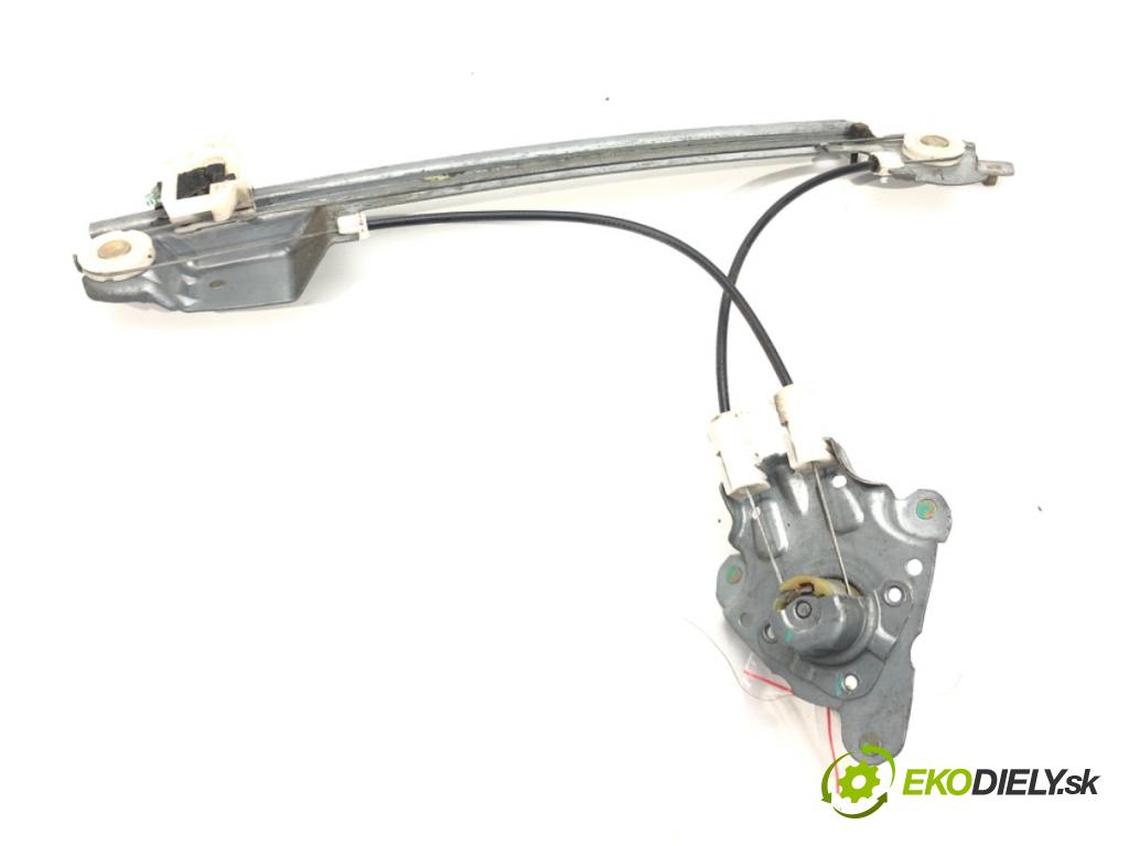 RENAULT SCÉNIC II (JM0/1_) 2003 - 2010    1.5 dCi (JM0F) 60 kW [82 KM] olej napędowy 2003 -   mechanismus okna levý zadní část