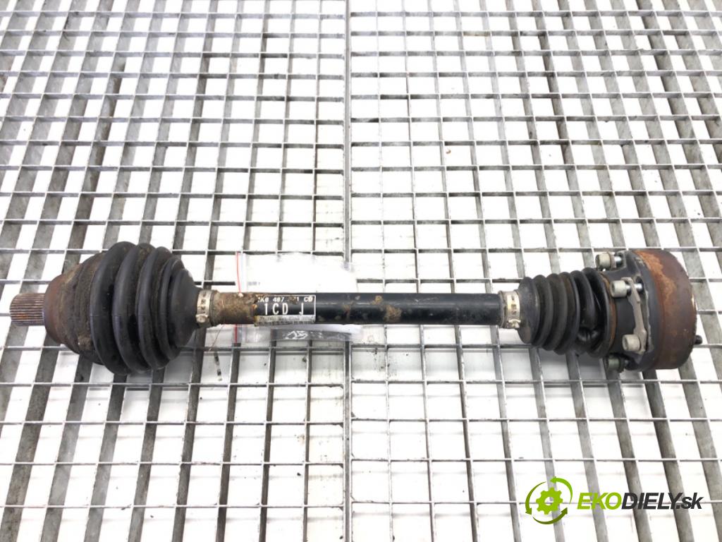 VW JETTA III (1K2) 2004 - 2013    1.6 75 kW [102 KM] benzyna 2004 - 2010  Poloos ľavy predný 1K0407271CD