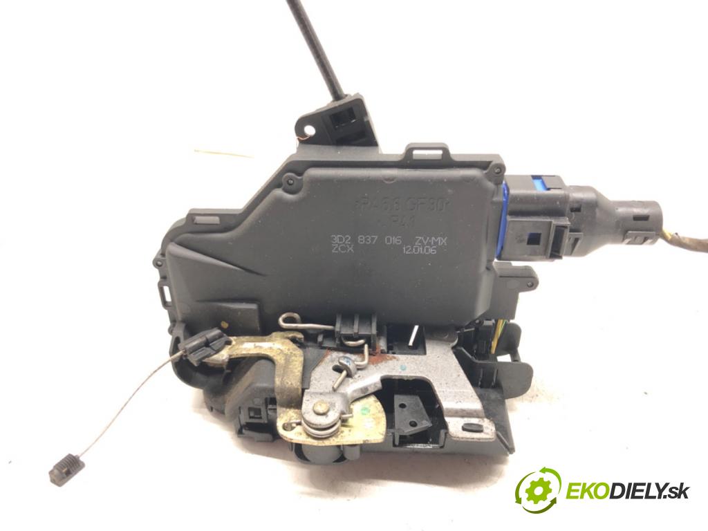 VW JETTA III (1K2) 2004 - 2013    1.6 75 kW [102 KM] benzyna 2004 - 2010  zámok dveře pravý přední část 3D1837016