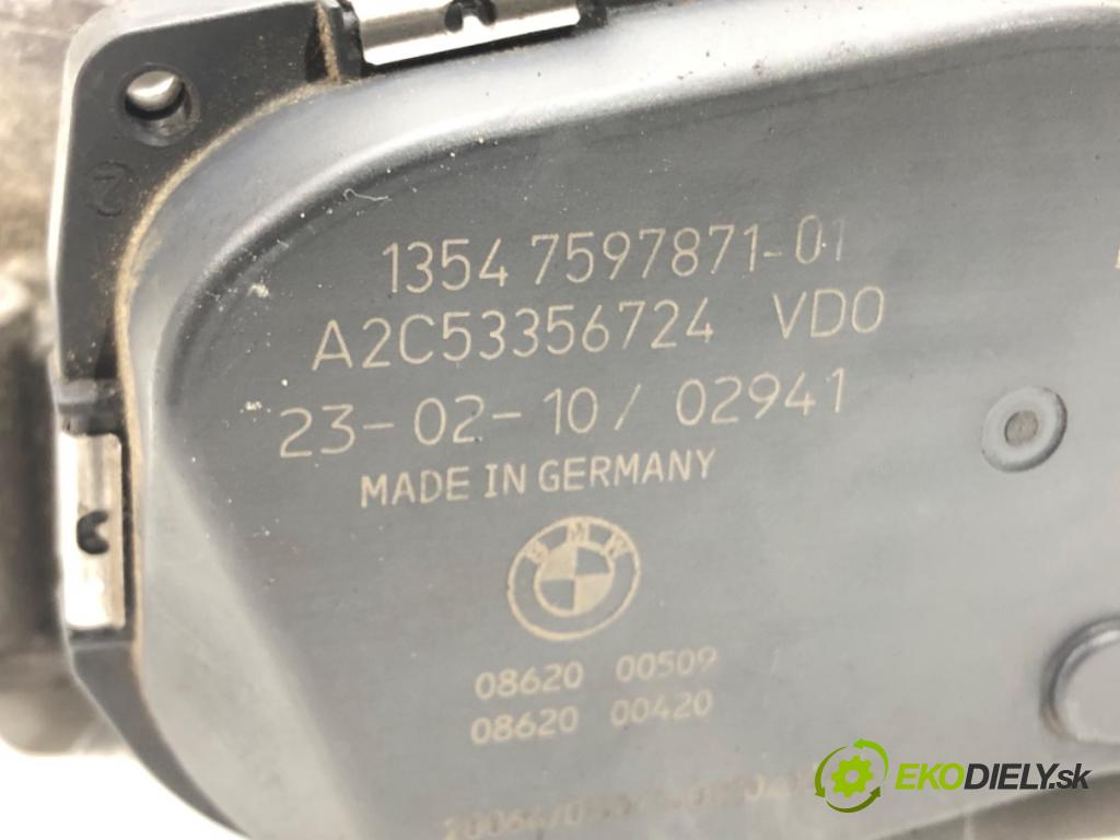 BMW 5 (F10) 2009 - 2016    535 i 225 kW [306 KM] benzyna 2010 - 2016  Škrtiaca klapka 7597871 (Škrtiace klapky)