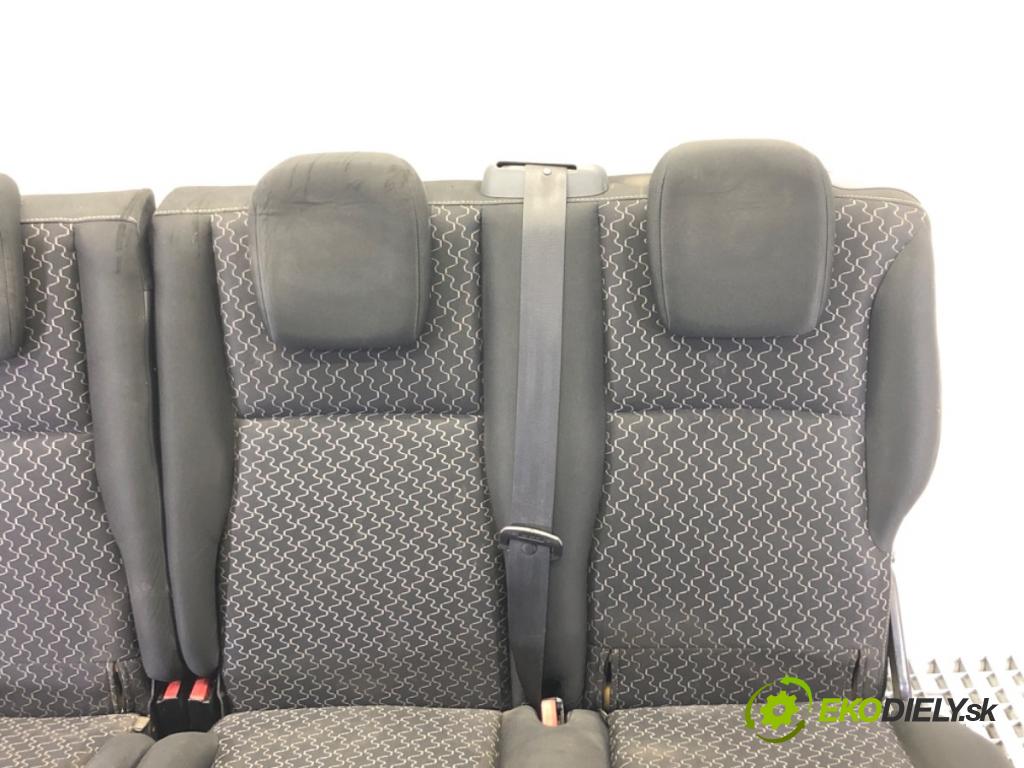 RENAULT KANGOO / GRAND KANGOO II (KW0/1_) 2008 - 2022    1.5 dCi 110 (KW06, KW12) 81 kW [110 KM] olej napęd  Sedadlo druhý RIADOK: