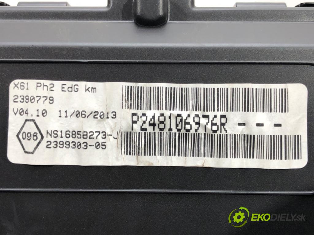 RENAULT KANGOO / GRAND KANGOO II (KW0/1_) 2008 - 2022    1.5 dCi 110 (KW06, KW12) 81 kW [110 KM] olej napęd  Prístrojovka P248106976R (Prístrojové dosky, displeje)
