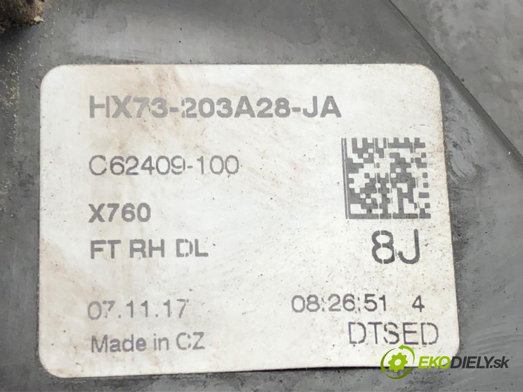 JAGUAR XE (X760) 2015 - 2022    2.0 D 132 kW [180 KM] olej napędowy 2015 - 2022  zámok dveře pravý přední část HX73-203A28-JA