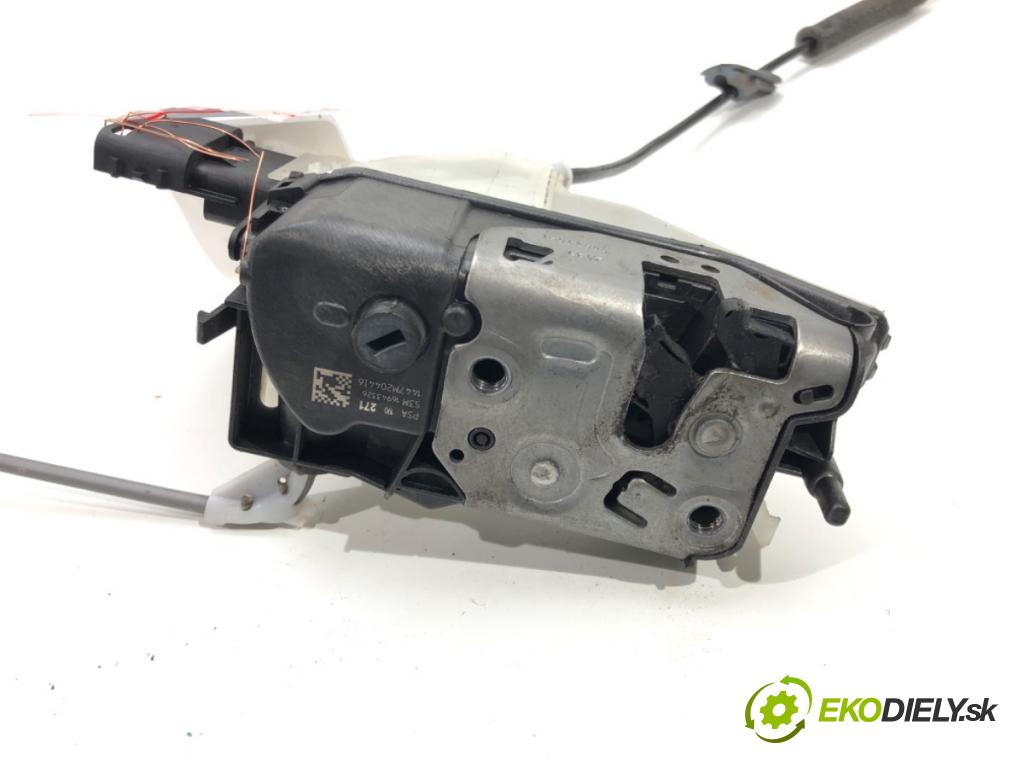 CITROEN C-ELYSEE (DD_) 2012 - 2022    1.6 VTi 115 85 kW [115 KM] benzyna 2012 - 2022  zámok dveře pravý přední část 16943326