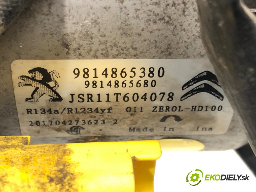CITROEN C-ELYSEE (DD_) 2012 - 2022    1.6 VTi 115 85 kW [115 KM] benzyna 2012 - 2022  kompresor klimatizace 9814865380 (Kompresory)