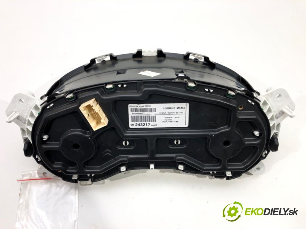 CITROEN C-ELYSEE (DD_) 2012 - 2022    1.6 VTi 115 85 kW [115 KM] benzyna 2012 - 2022  Prístrojovka 9824321780 (Prístrojové dosky, displeje)
