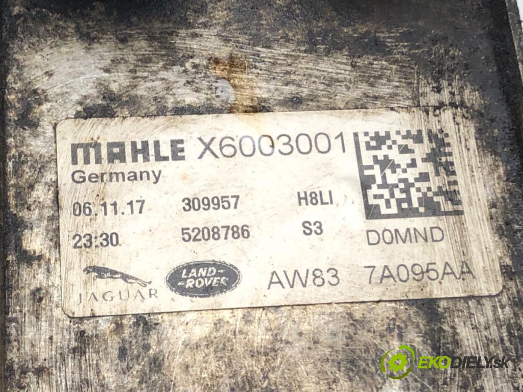 JAGUAR XE (X760) 2015 - 2022    2.0 D 132 kW [180 KM] olej napędowy 2015 - 2022  chladič oleje převodovky AW837A095AA (Chladiče oleje)